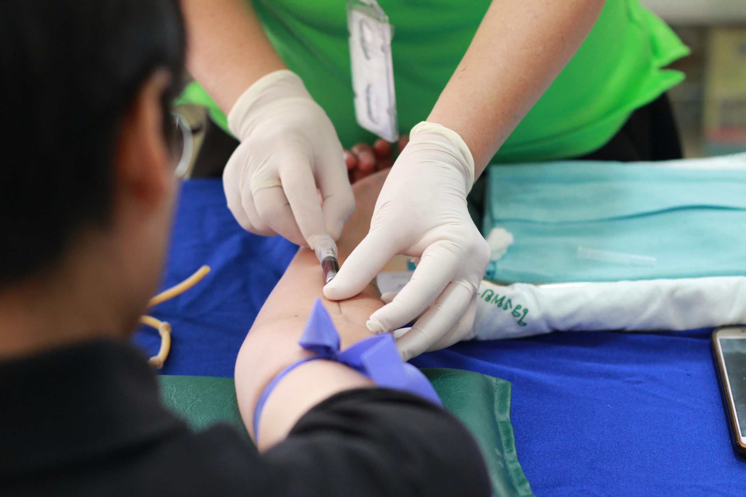 feria de la salud de la carreera de enfermeria